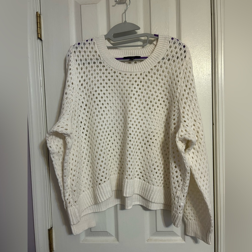 White Lane Bryant summer sweater